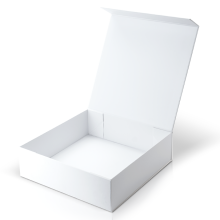 Caja imantada blanca