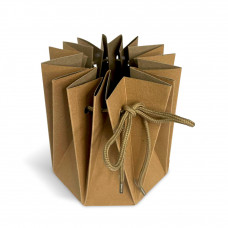 Caja kraft impermeable para guardar Flores