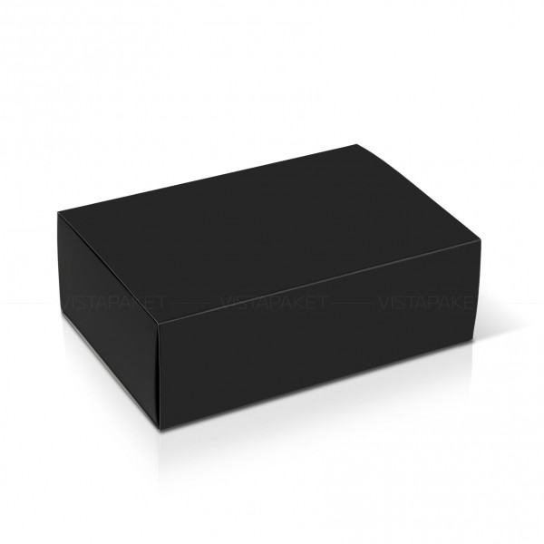 Caja negra 27 x 18 x 9 cm deslizada