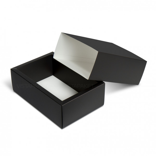 Caja negra 27 x 18 x 9 cm deslizada