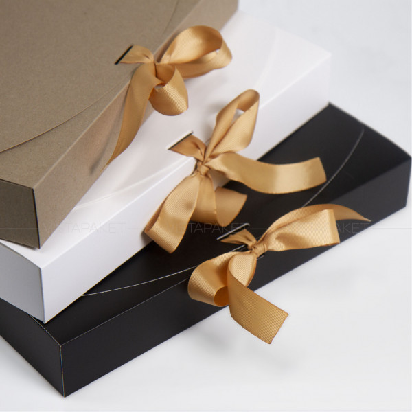 Caja blanca 34 x 25 x 5 cm