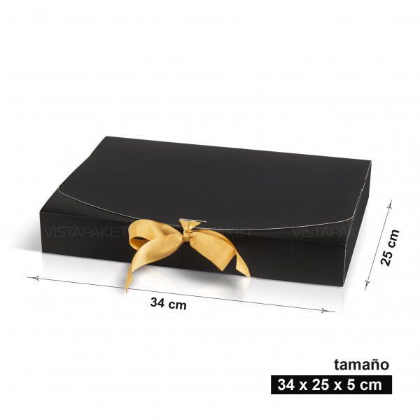Caja negra 34 x 25 x 5 cm