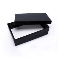 Caja de color negro 40 x 25 x 15 cm