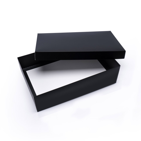 Caja de color negro 40 x 25 x 15 cm