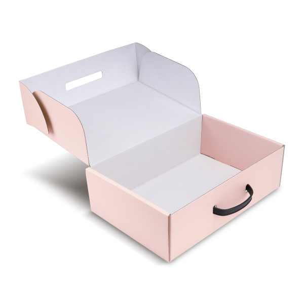 Caja de color roso 36 x 24 x 11 cm