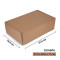 Caja kraft 36 x 24 x 11 cm
