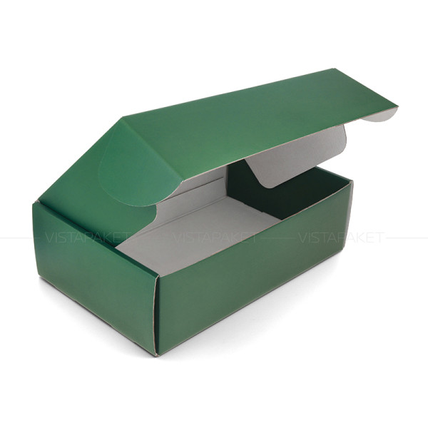 Caja verde 36 x 24 x 11 cm