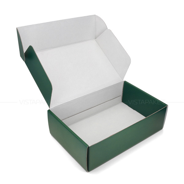 Caja verde 36 x 24 x 11 cm