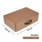 Caja kraft 36 x 24 x 11 cm