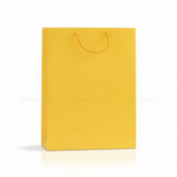 Bolsa de papel amarillo 30x12x40 cm Vertical