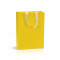 Bolsa de papel amarillo 25x9x35 cm 