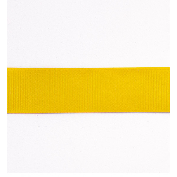 Cinta de reps amarillo 25 mm