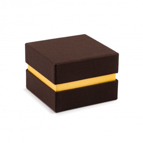 Caja marrón 7 x 7 x 5 cm