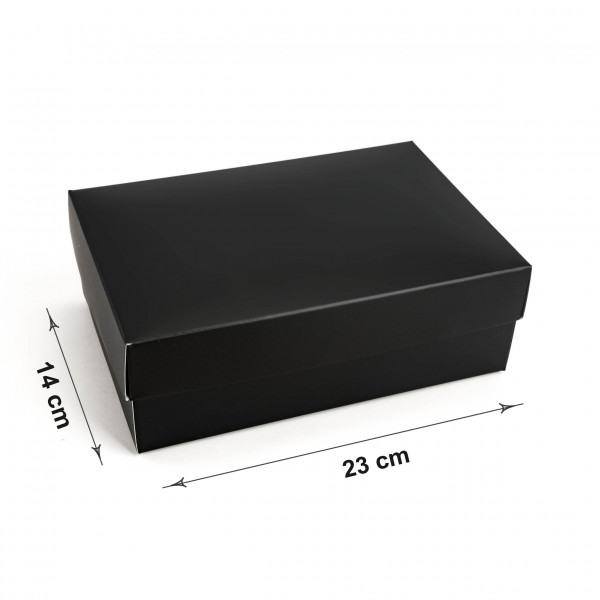 Caja negra 23 x 14 x 9 cm
