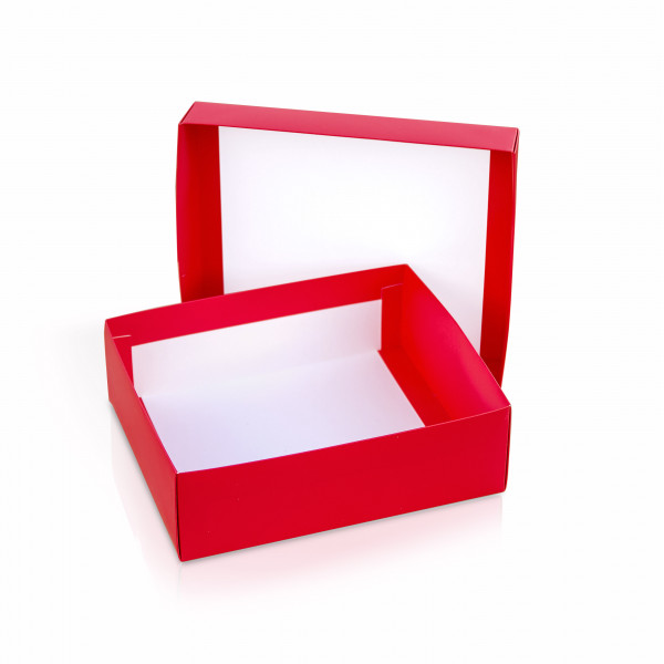 Caja roja 28 x 23 x 9 cm