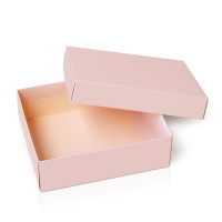 Caja rosa 28 x 23 x 9 cm