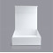 Caja blanca 30 x 30 x 9 cm con imán