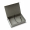 Caja gris 24 x 17 x 6 cm con imán