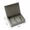 Caja gris 24 x 17 x 6 cm con imán