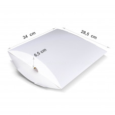 Caja ovalada 34 x 28,5 x 6,5 cm