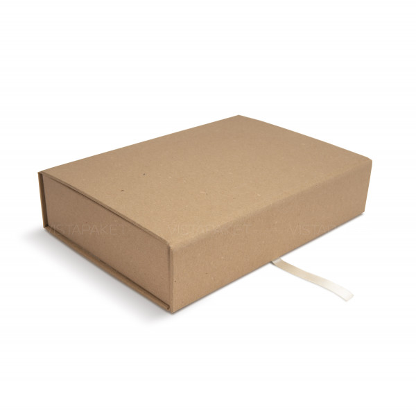 Caja kraft 24 x 17 x 6 cm con imán