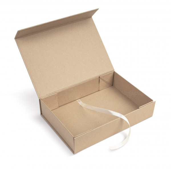 Caja kraft 24 x 17 x 6 cm con imán