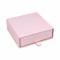 Caja deslizante de color rosa 9 x 9 x 3 cm