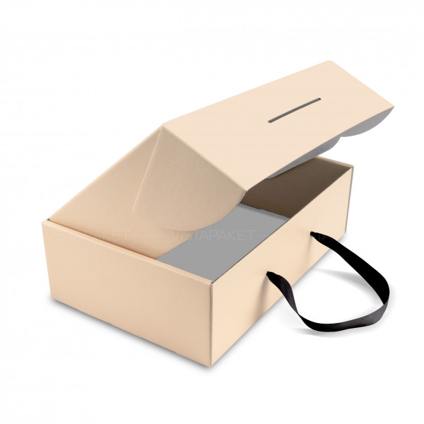 Caja crema 36 x 24 x 11 cm