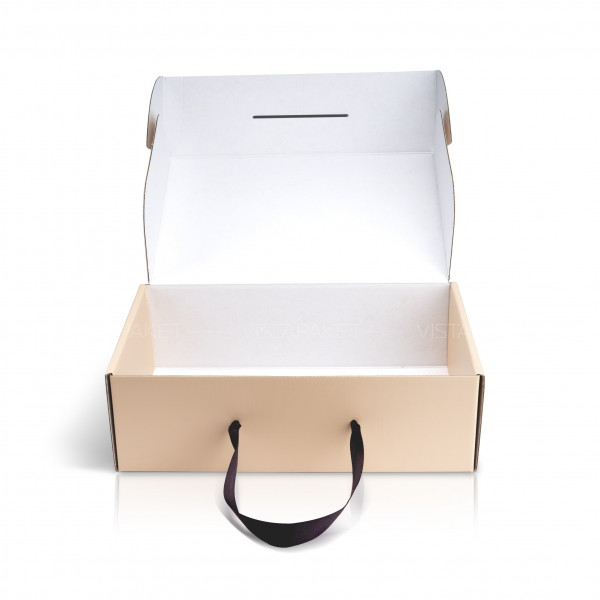 Caja crema 36 x 24 x 11 cm