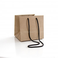 Bolsa de cartón kraft 19x18x18 cm Cuadrado