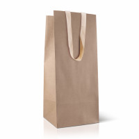 Bolsa de cartón kraft 25x24x60 cm Vertical