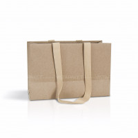 Bolsa de cartón kraft 32x13x21 cm Horizontal