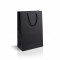 Bolsa de papel negro 25x9x35 cm Vertical