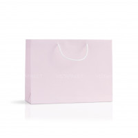 Bolsa de papel rosa 33x12x24 cm horizontal