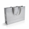 Bolsa de papel gris 35x9x25 cm Horizontal
