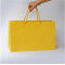 Bolsa de papel Amarillo 38x14x24 cm Horizontal