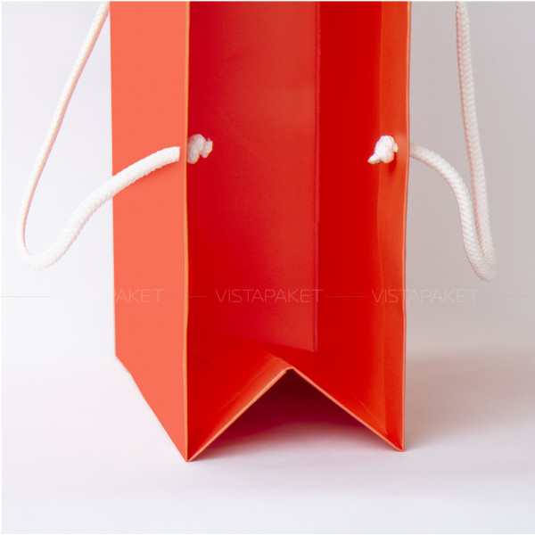 Bolsa de papel coral 40x12x30 cm Horizontal