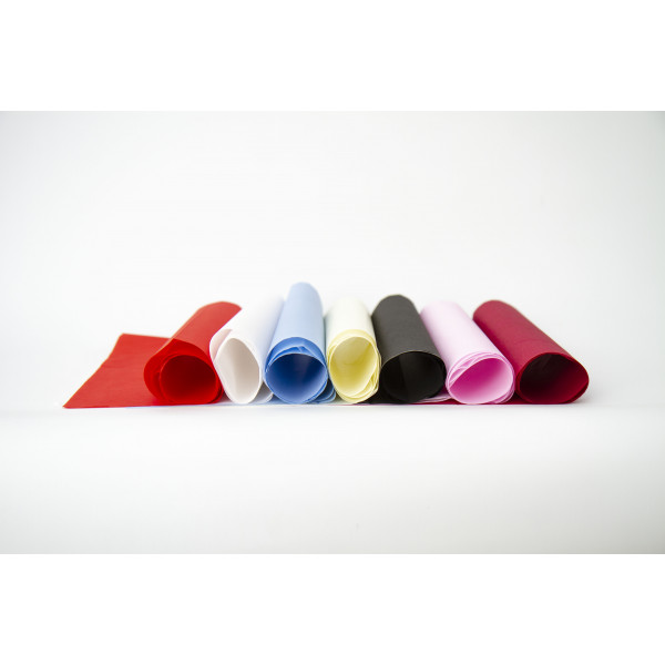 Papel de seda de color marfil