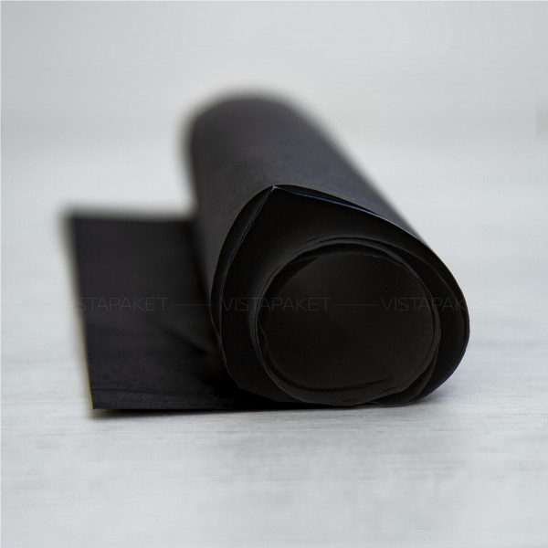 Papel de seda de color negro