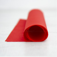 Papel de seda de color rojo