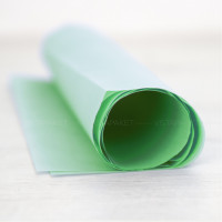 Papel de seda de color verde